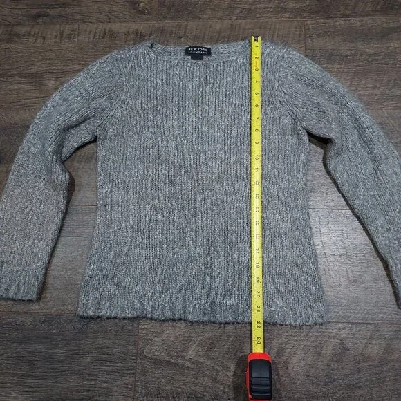 New York & Company Sweater Womens Girls XS Gray Comfy Pullover Sweater - Picture 10 of 14